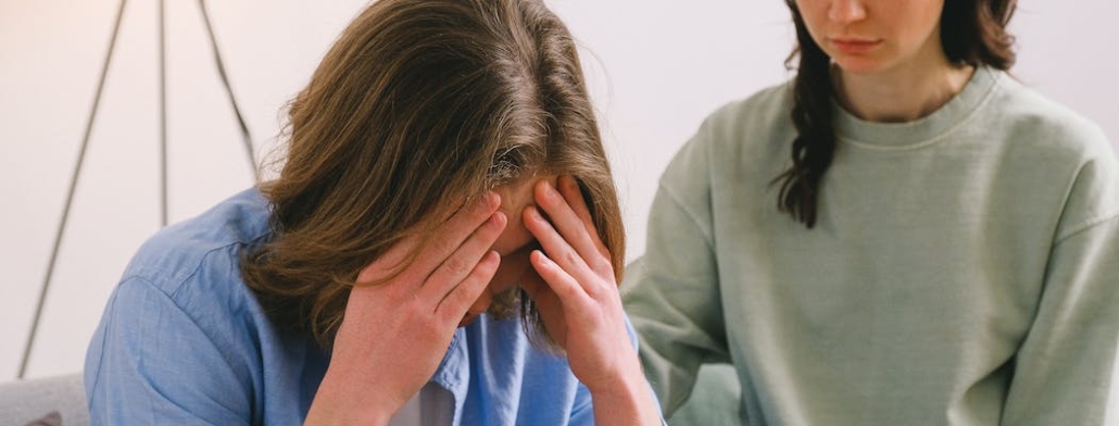 A person supporting their loved one