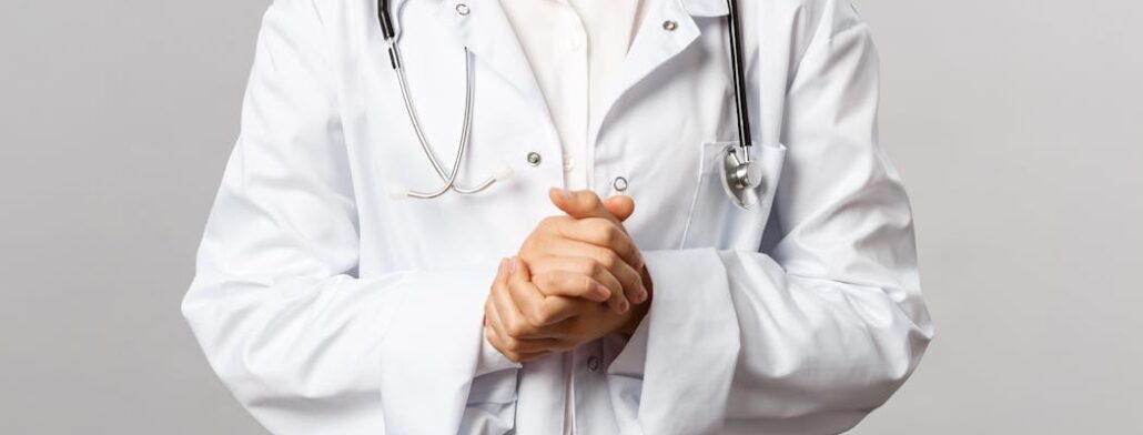 A doctor supervising a methadone detox process